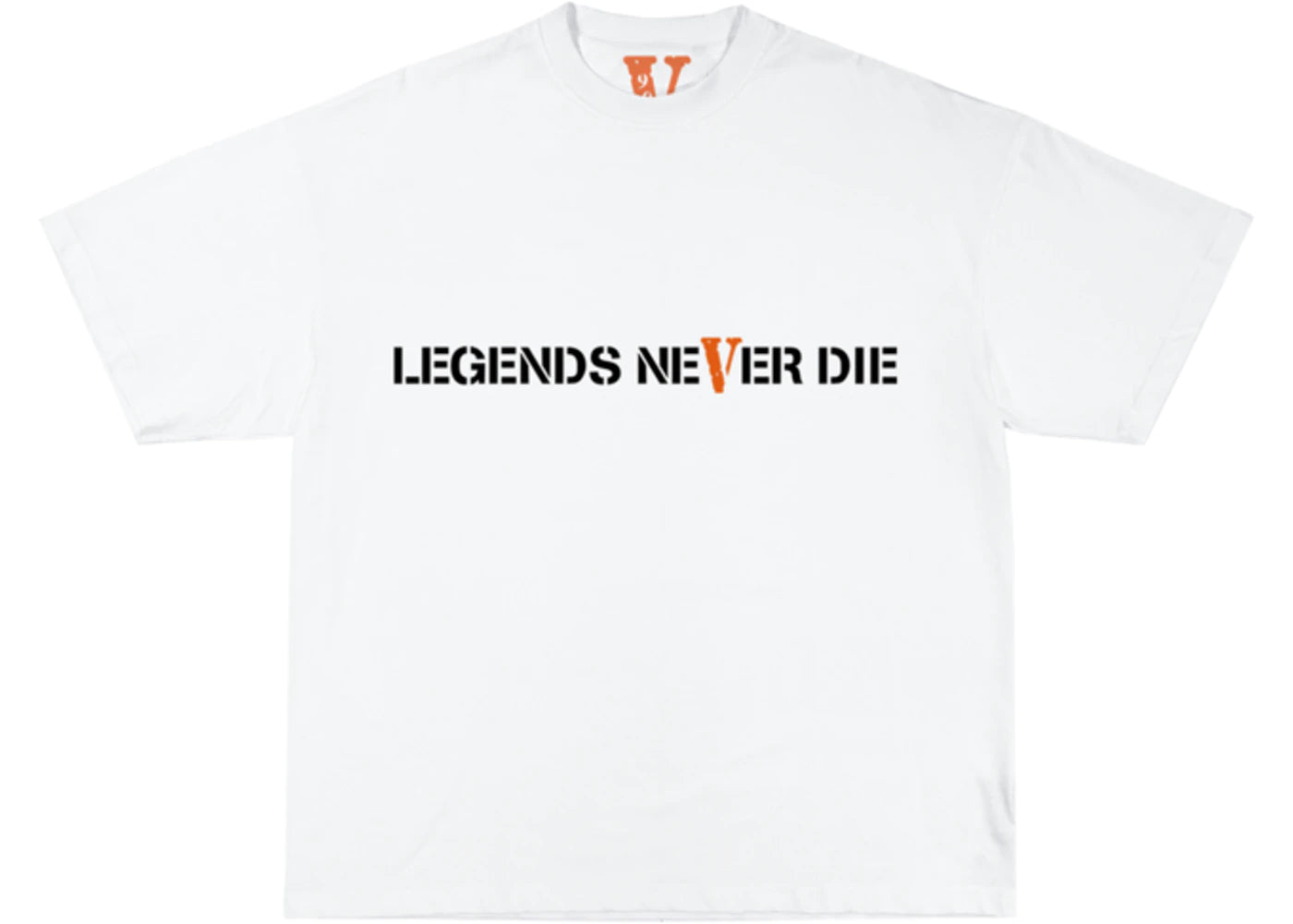 Camiseta Juice Wrld x Vlone LND 999 Blanca