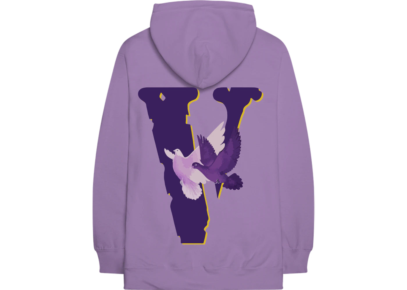 Sudadera con capucha Vlone x Nav Doves Púrpura