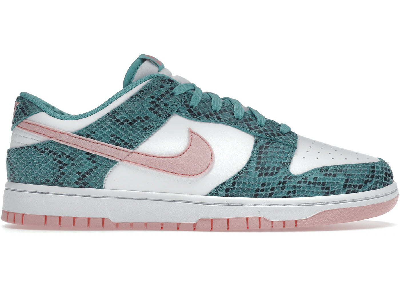 Nike Dunk Low Snakeskin Washed Teal