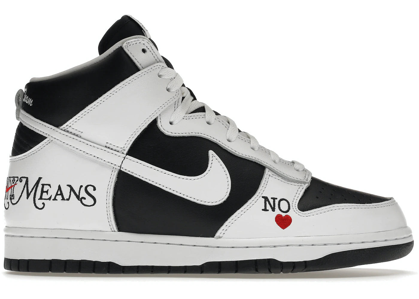 Nike SB Dunk High Supreme por cualquier medio negro