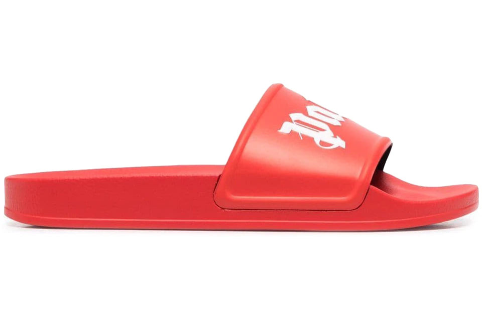 Palm Angels Red Slides
