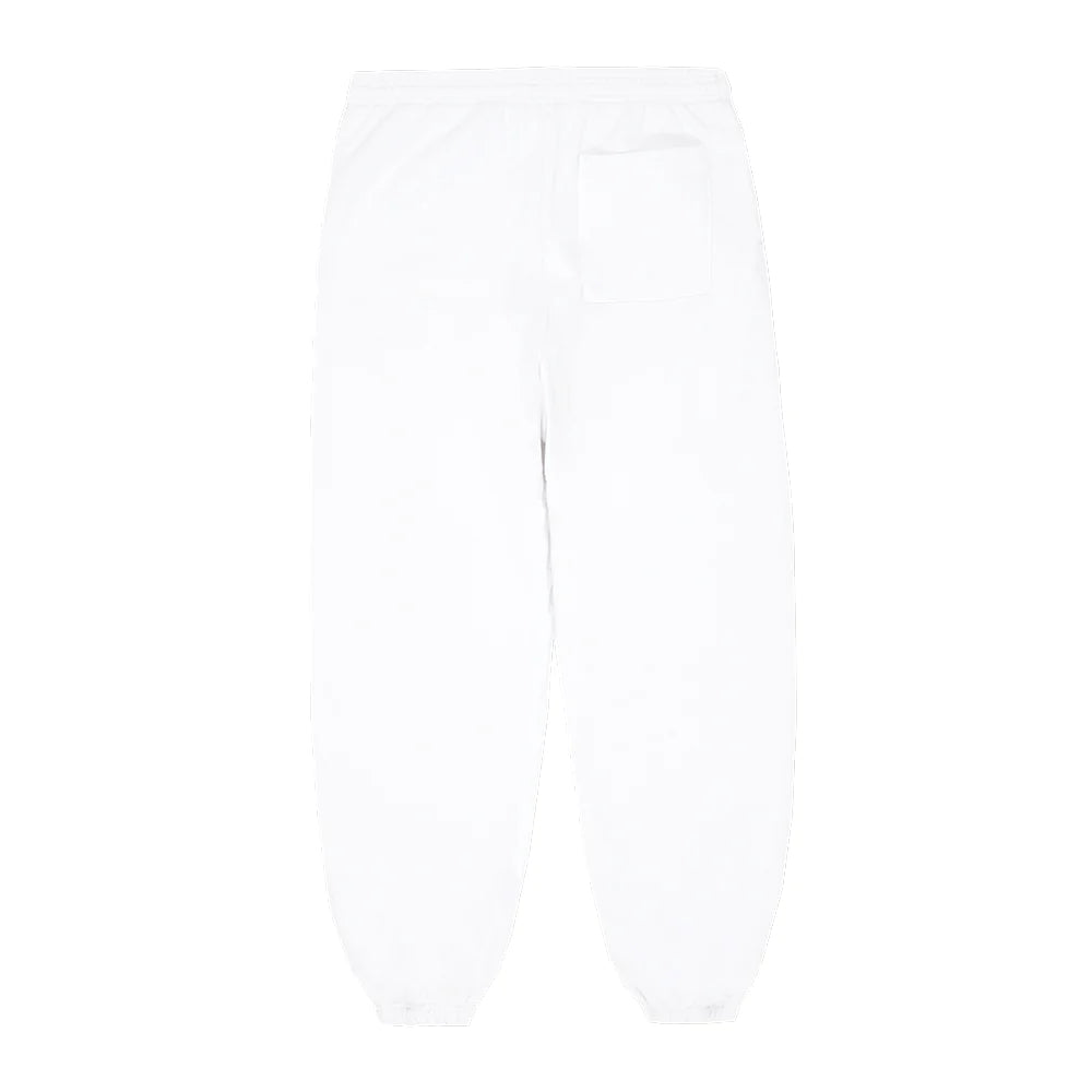 Pantalón de chándal Sp5der Racing blanco