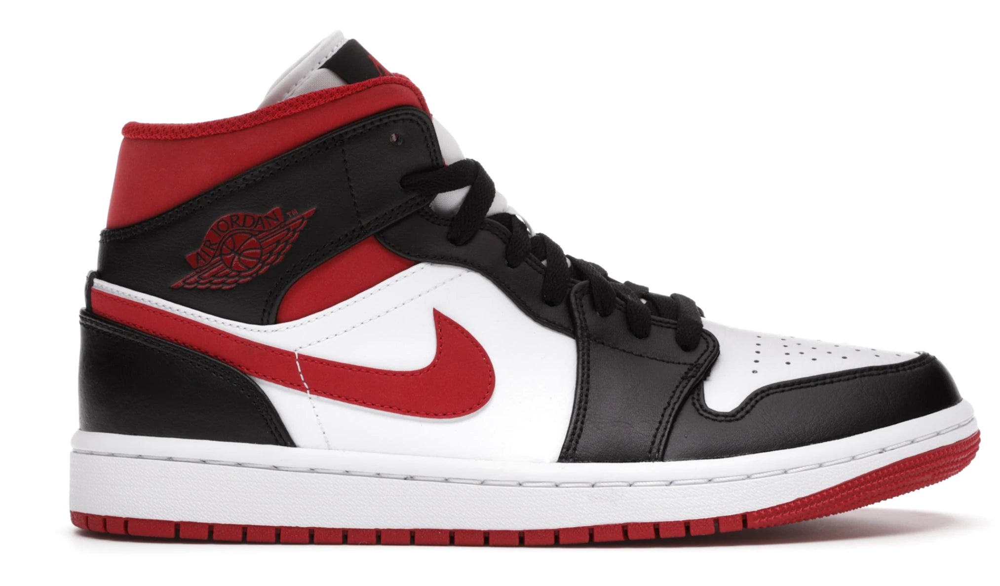 Air Jordan 1 Mid Gym Rojo Negro Blanco