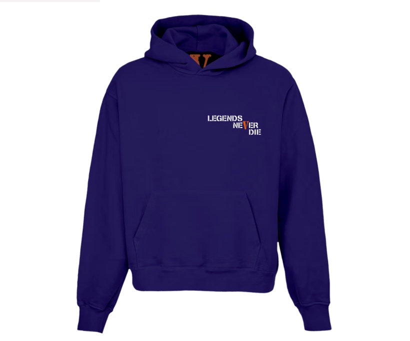 Sudadera con capucha Juice Wrld x Vlone Azul 999