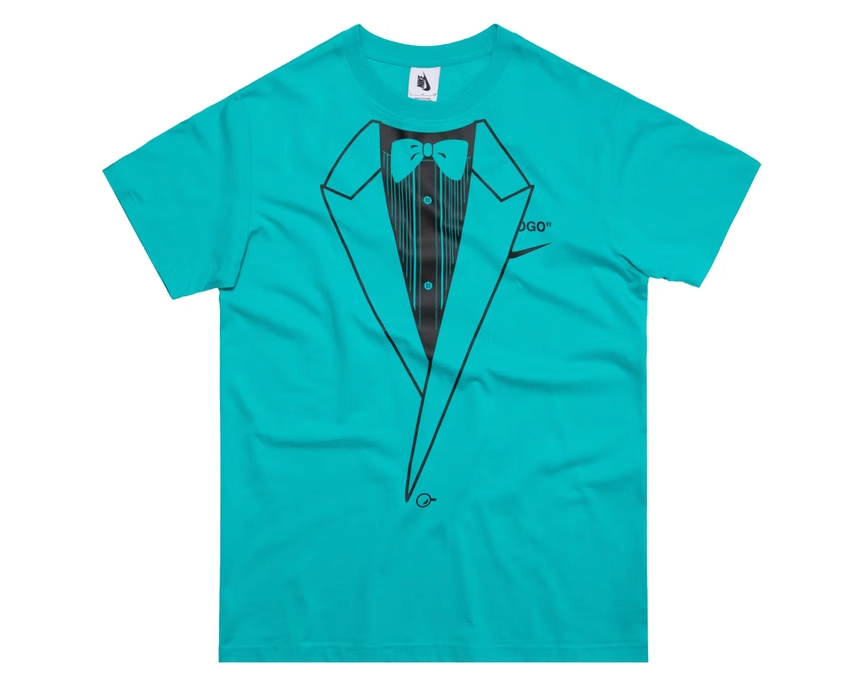 Camiseta Off-White x Nike NRG A6 Retro Azul
