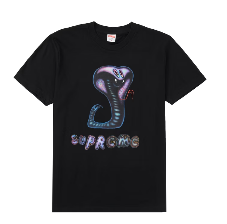 Camiseta Serpiente Suprema Negra