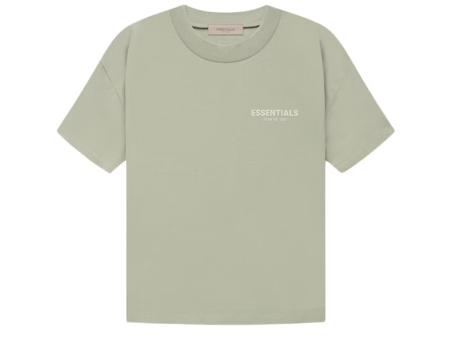 Camiseta Fear of God Essentials Seafoam