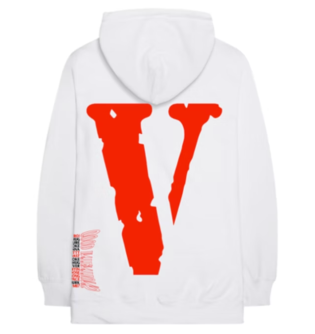 Sudadera con capucha Vlone x Nav Bad Habits blanca