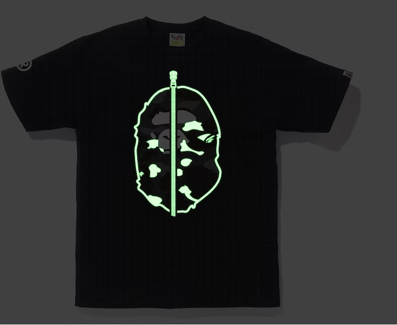 BAPE City Camo 2nd Ape Tee Black/Black