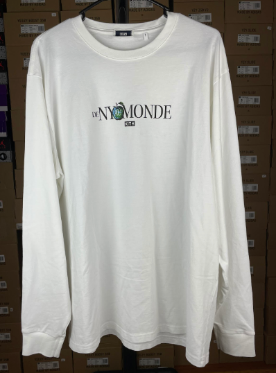 kith white de ny au monde L/S
