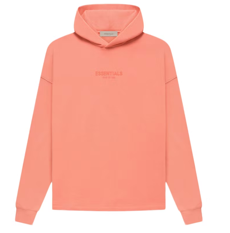 Fear of God Essentials Relaxed Hoodie Coral