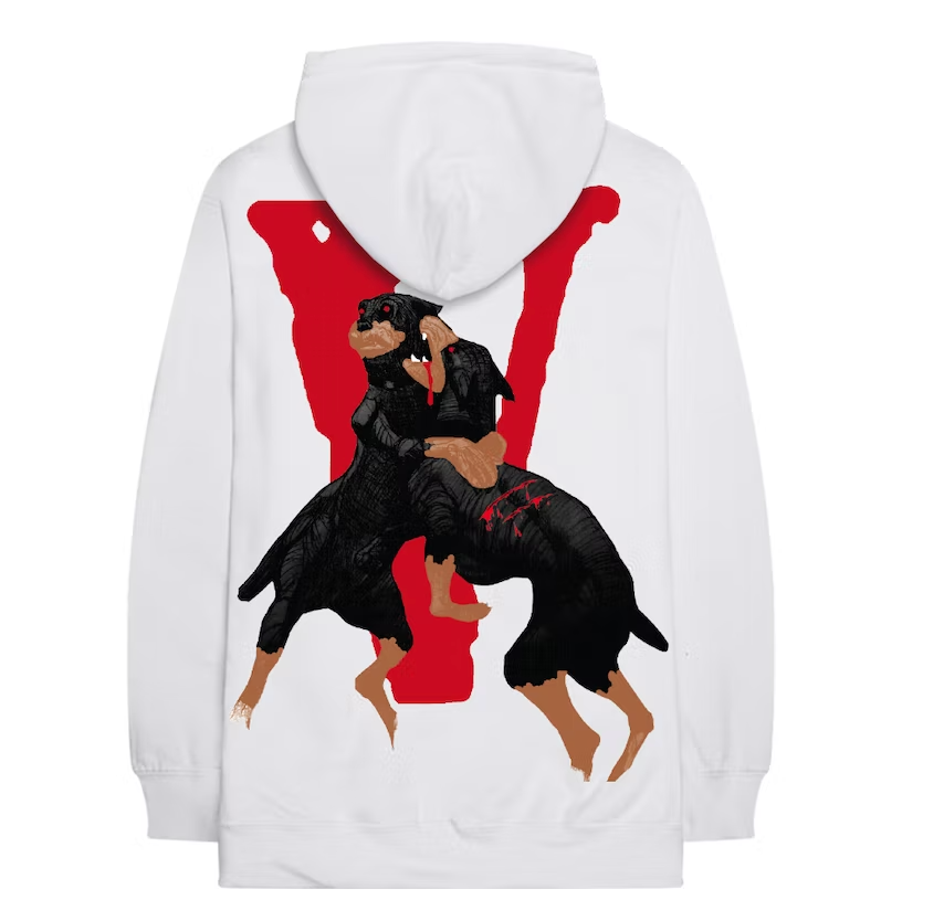 Sudadera City Morgue x Vlone Perros Blanco