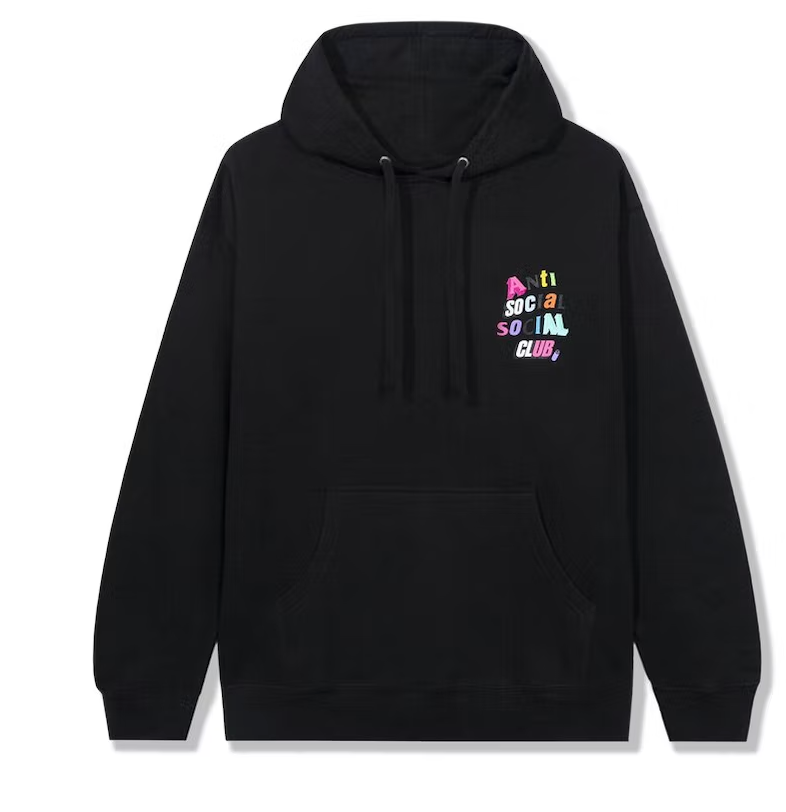 Anti Social Social Club The Real Me Hoodie Black