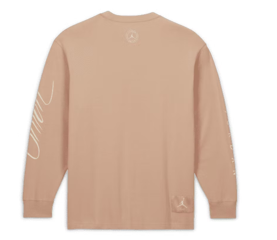 Camiseta de manga larga Air Jordan x Union MJ Beige