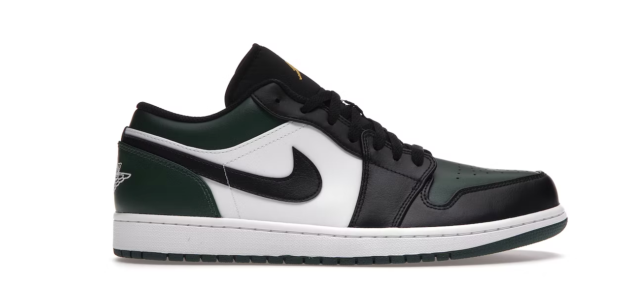 Air Jordan 1 Low Toe verde