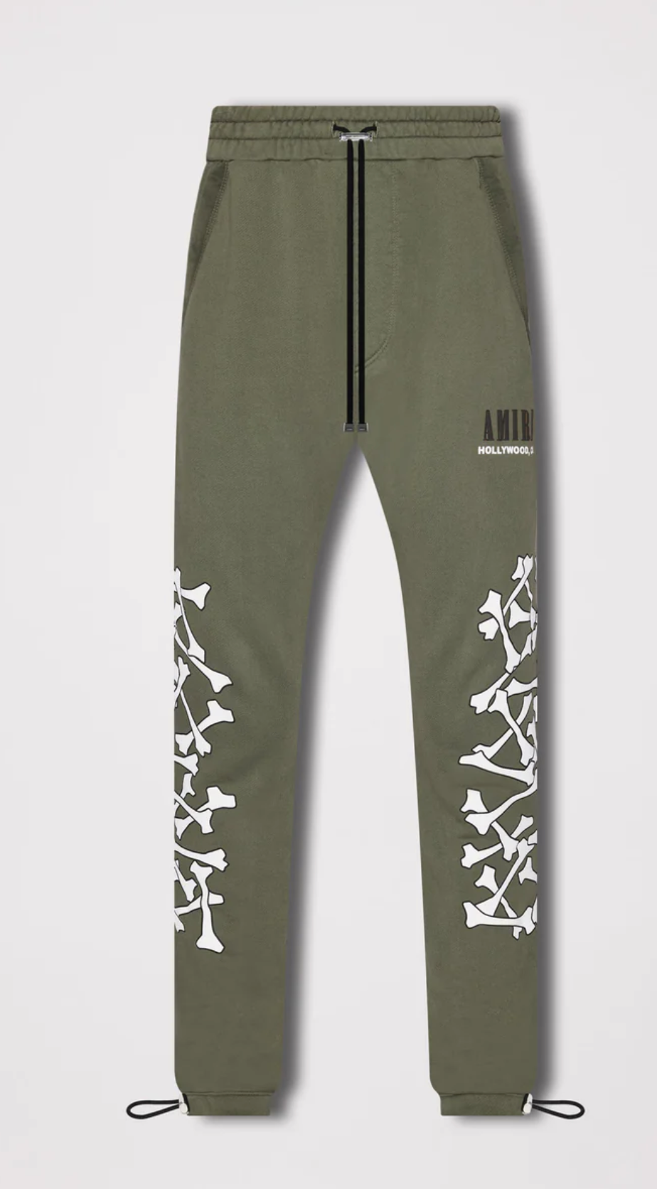 AMIRI Bones Pantalón de chándal Verde oliva
