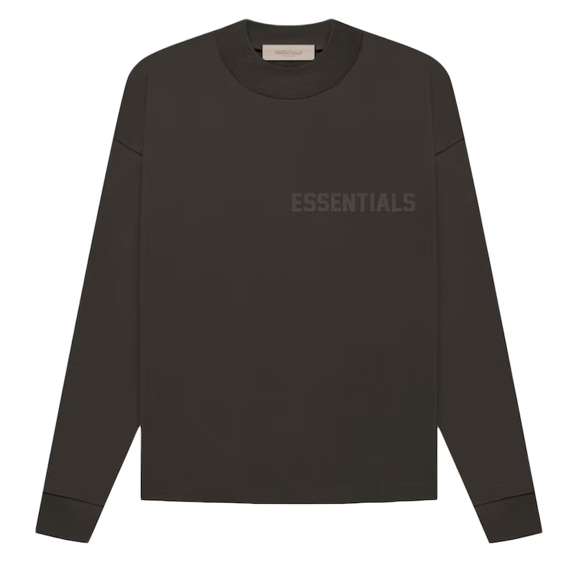 Fear of God Essentials L/S T-shirt Off Black