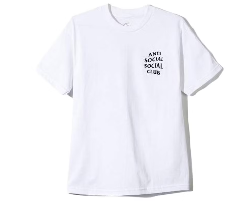 Camiseta Anti Social Social Club Logo Blanco