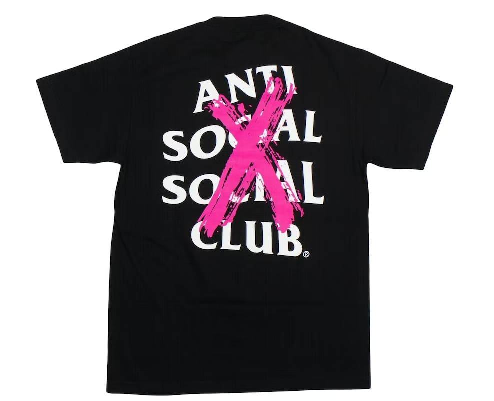Anti Social Social Club Cancelled T-shirt Black
