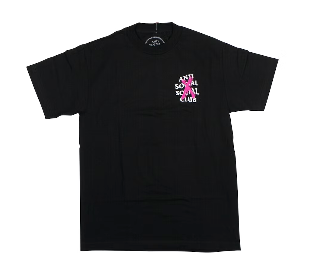 Anti Social Social Club Cancelled T-shirt Black