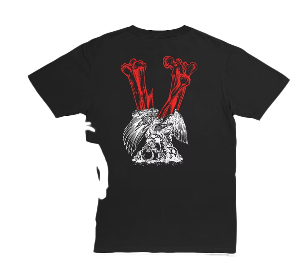 Kodak Black x Vlone Vulture T-shirt Black