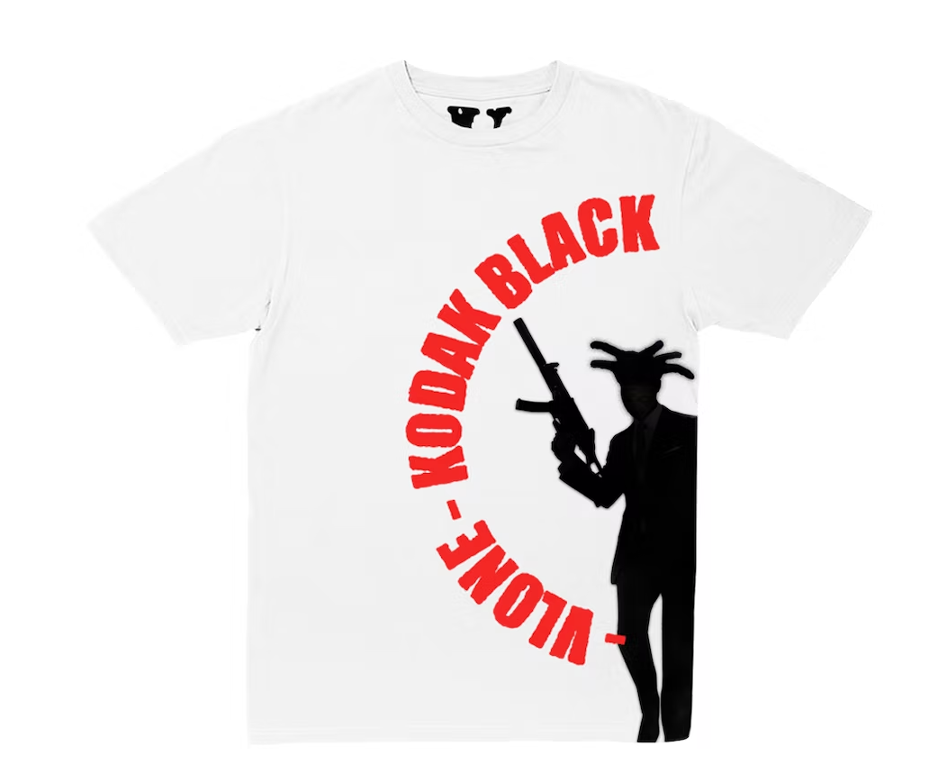Kodak Black x Vlone Vulture T-shirt White