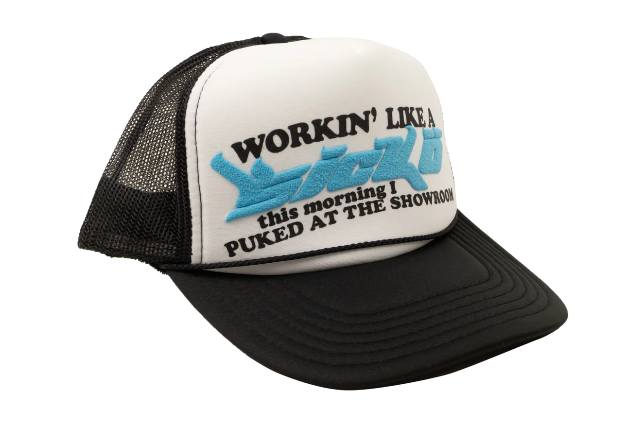 SICKÖ x 375 Trucker Cap - Blue/White