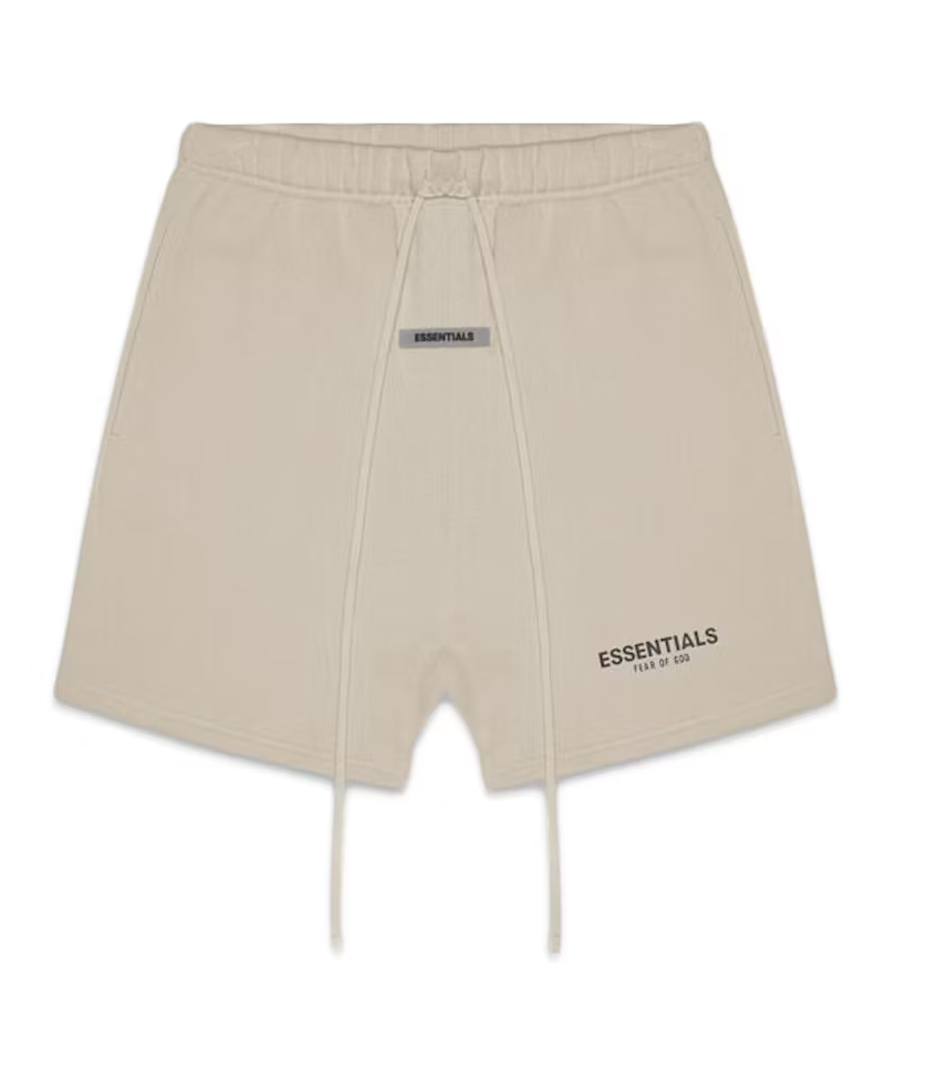 Fear of God Essentials Fleece Shorts Olive/Khaki
