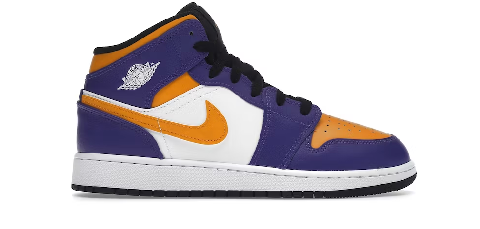 Air Jordan 1 Mid Lakers (2022) (GS)