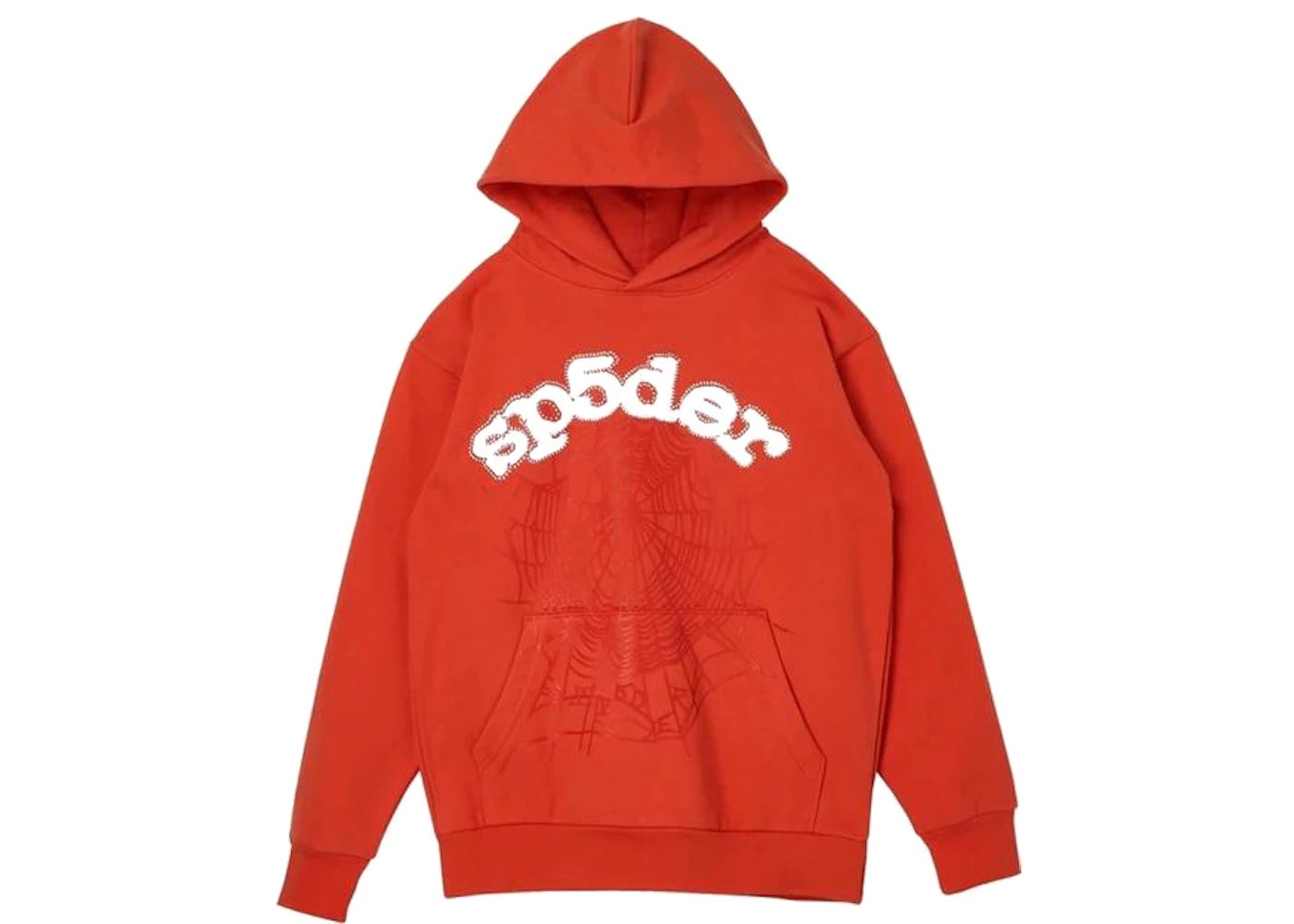 Sp5der Websuit Sudadera con Capucha Naranja