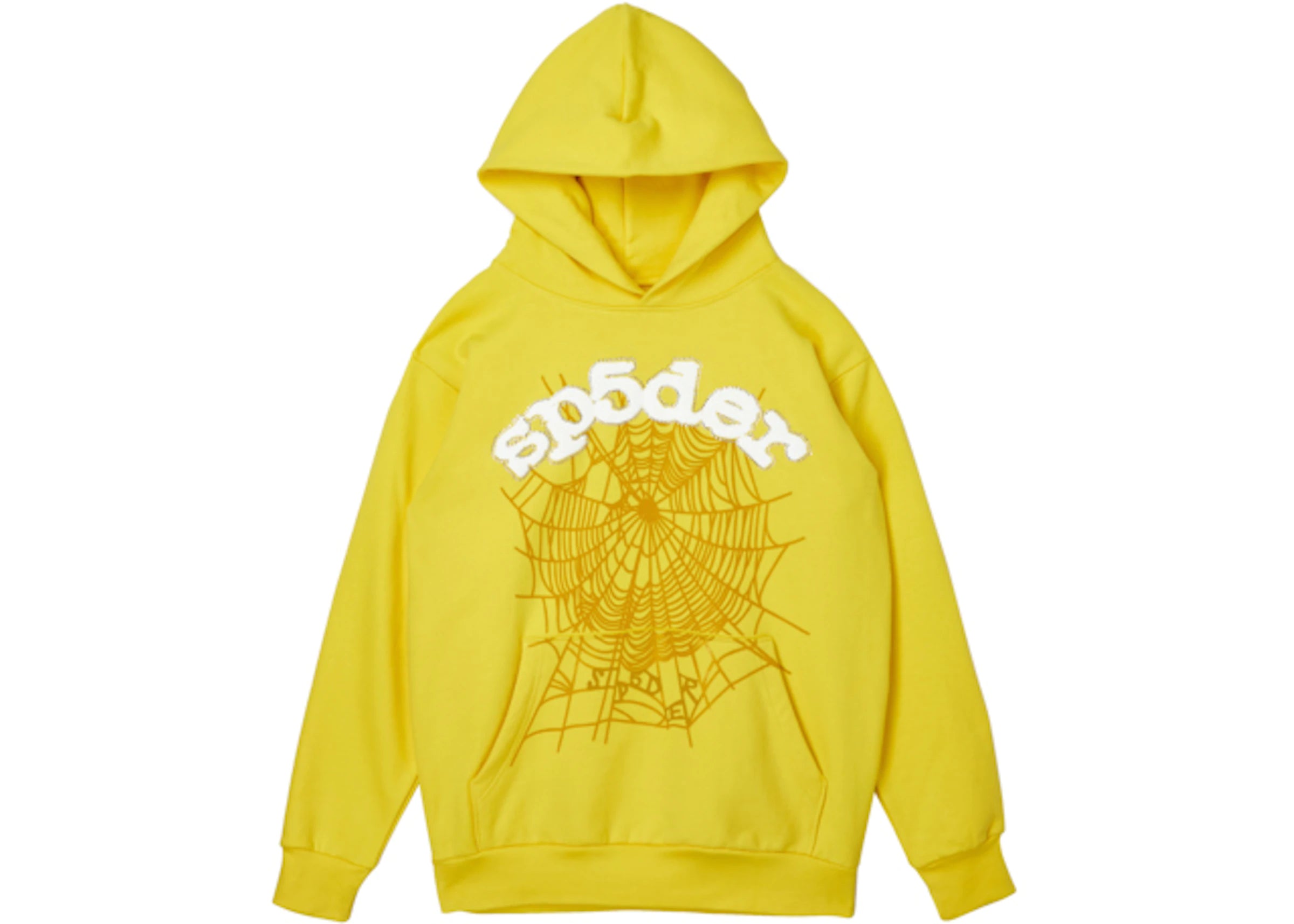 Sp5der Websuit Sudadera con Capucha Amarillo