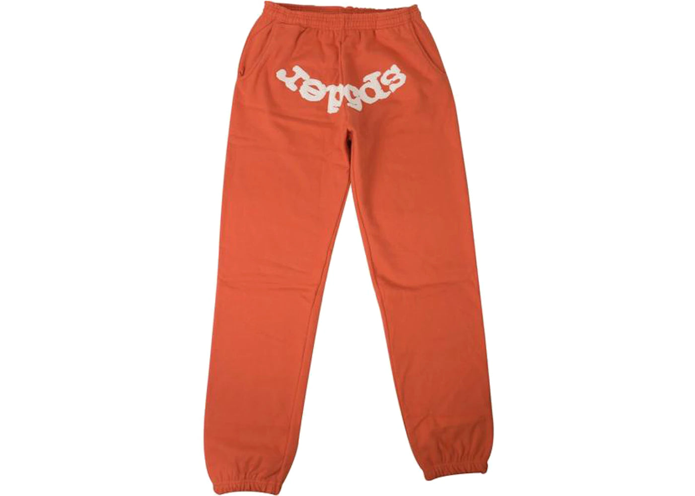 Pantalón de chándal Sp5der Websuit naranja