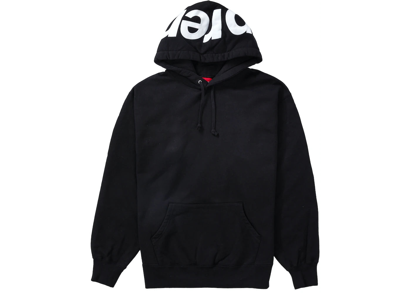 Sudadera Capucha Supreme Contraste Negro