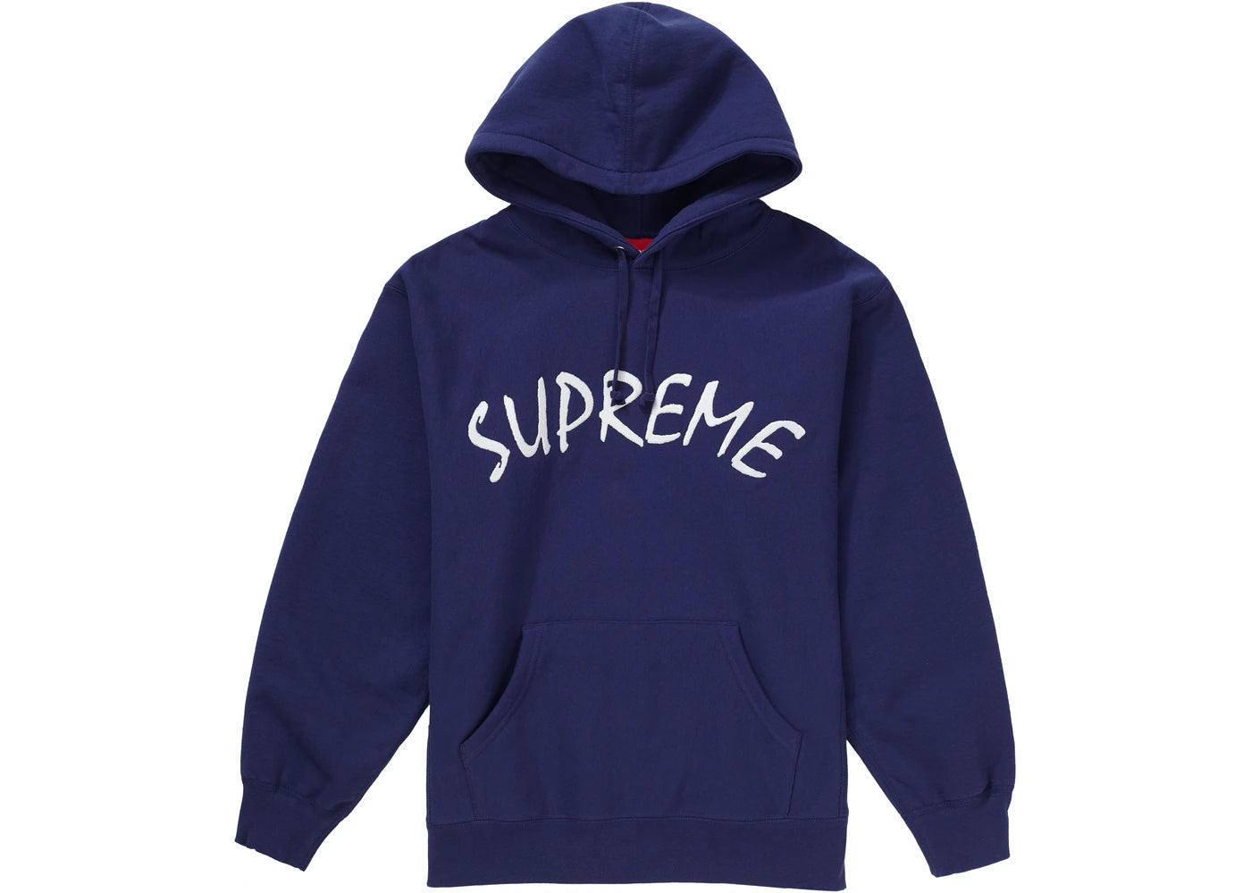 Sudadera con capucha Supreme FTP Arc azul marino lavado