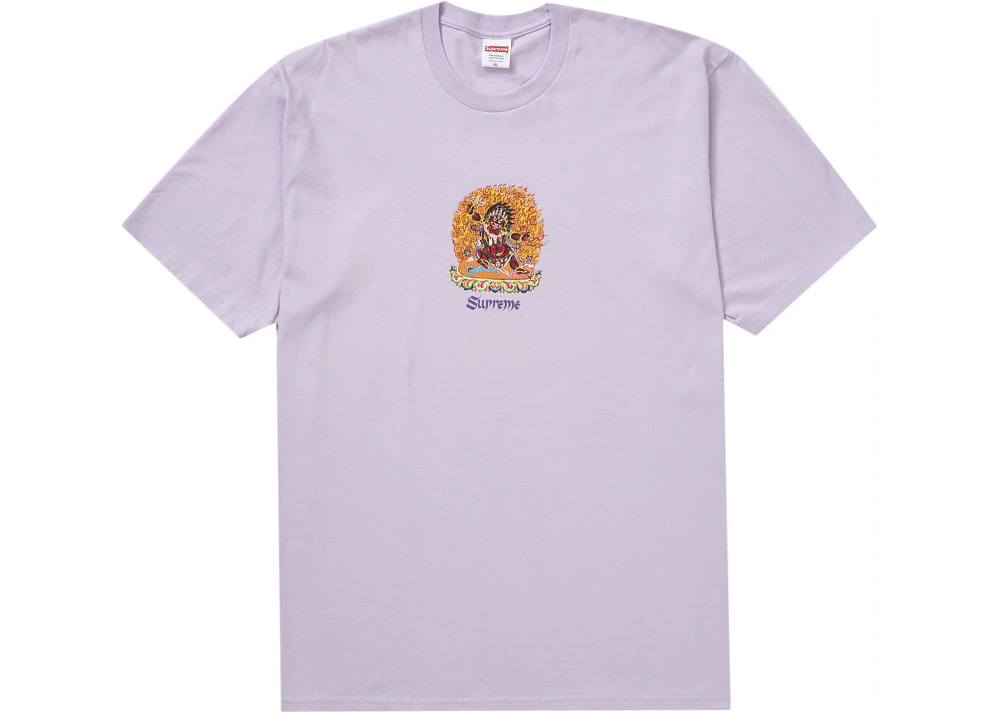 Camiseta Supreme Person Morado claro