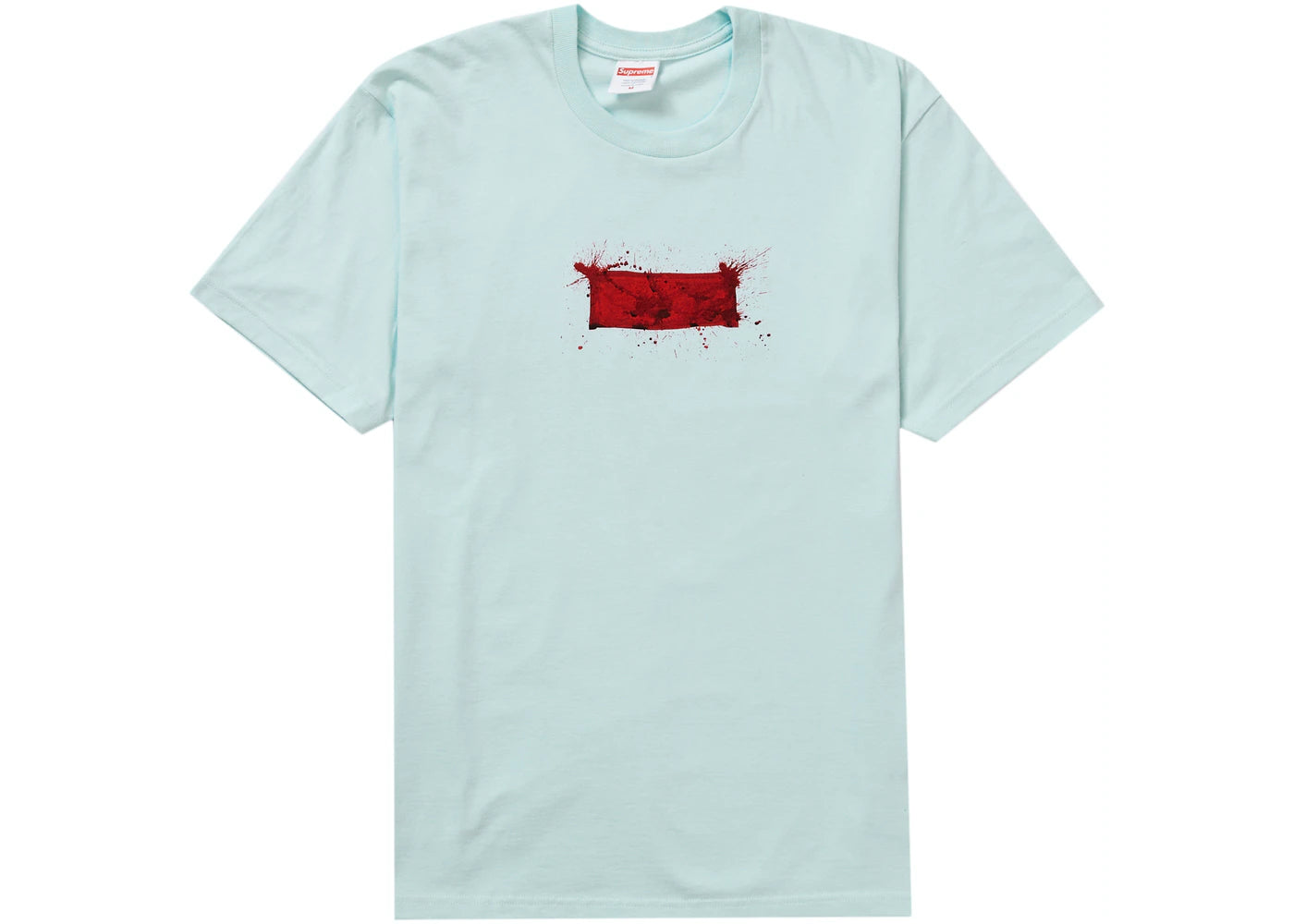 Camiseta Supreme Ralph Steadman Box Logo Azul pálido
