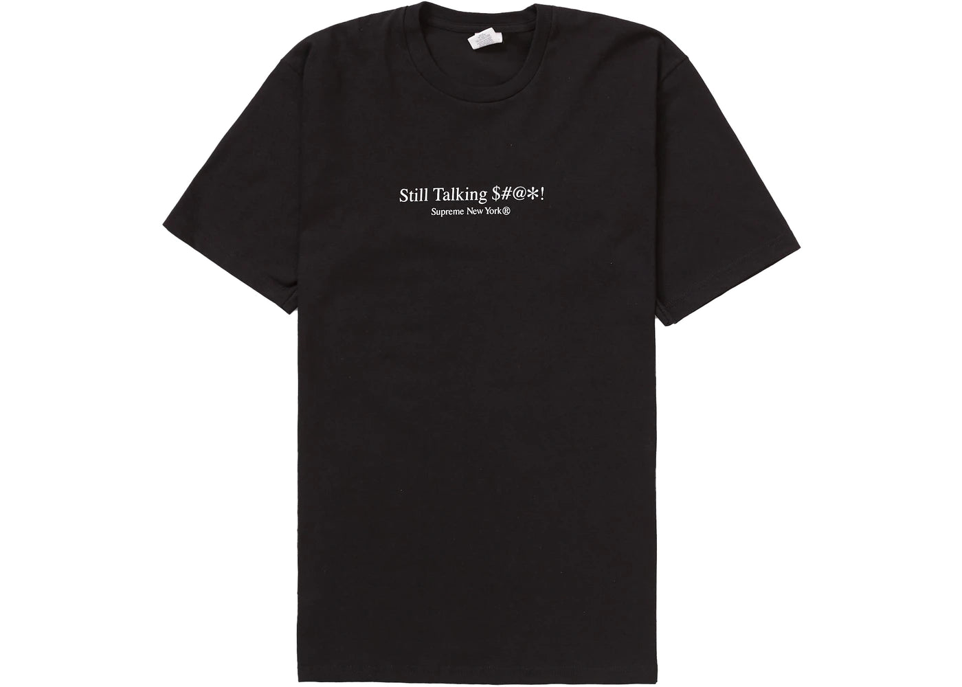 Camiseta Supreme Still Talking Negra