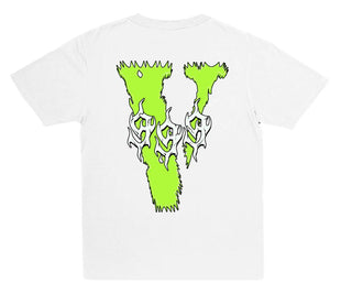 Juice Wrld Fighting Demons Vlone Tee White