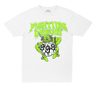 Juice Wrld Fighting Demons Vlone Tee White