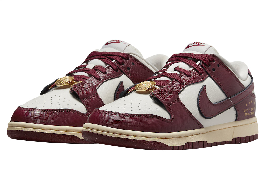 Nike Dunk Low SE Just Do It Sail Team Red (W)