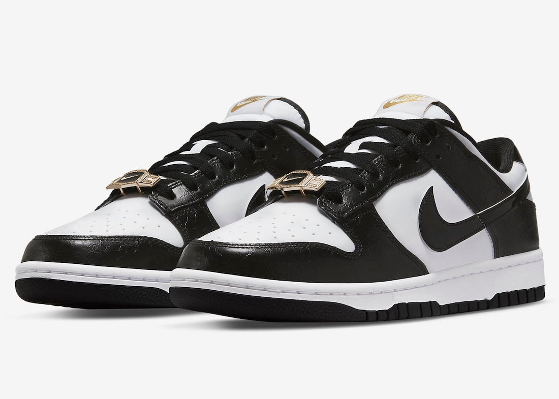 Nike Dunk Low SE World Champs Black White