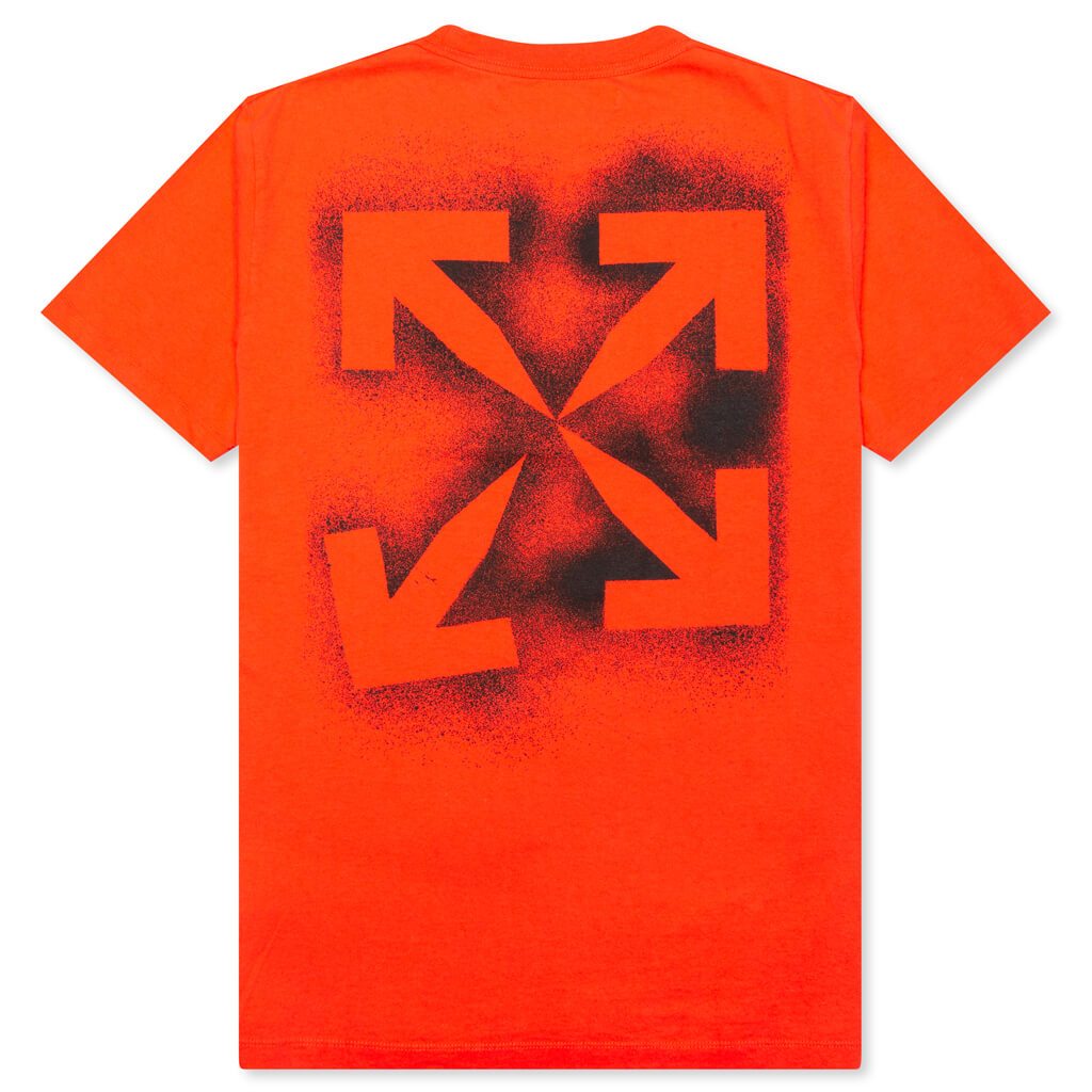 CAMISETA CON PLANTILLA NARANJA OFF-WHITE (ajuste TTS)