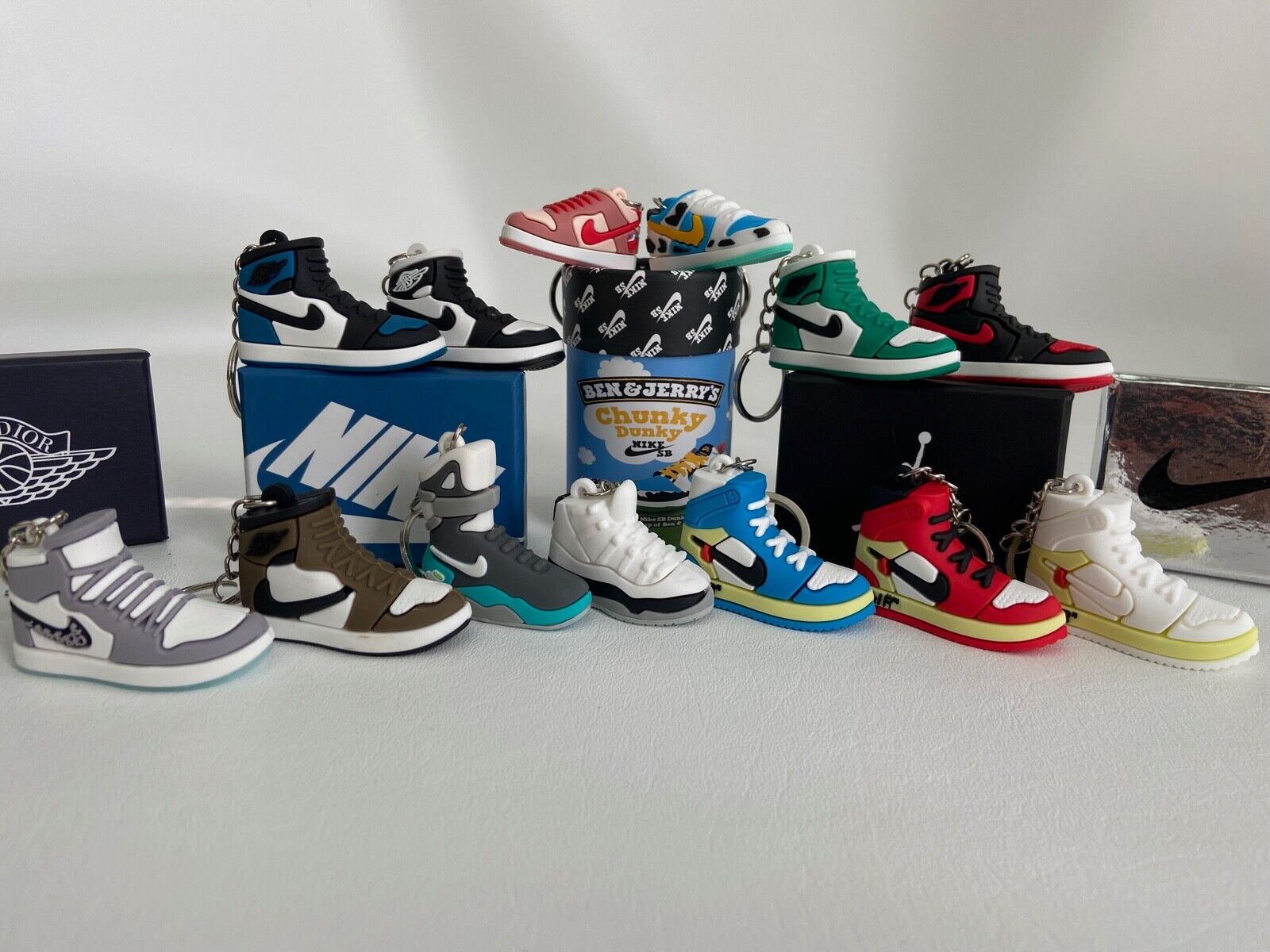 Llavero de zapatillas