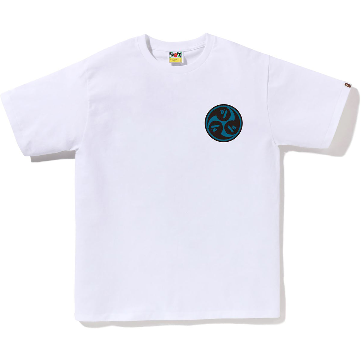 Bape Japan Culture Mitsudomoe White Tee