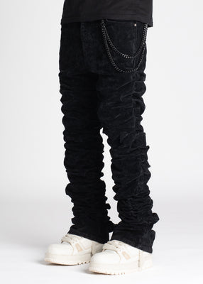 Guapi All Black Super Stacked Denim V2