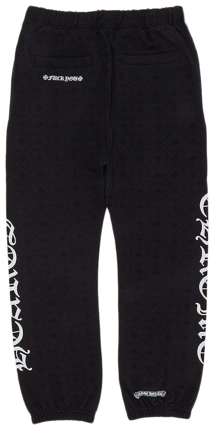 Chrome Hearts Horseshoe Logo Sweatpants Black