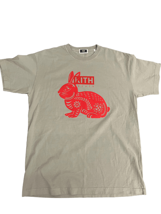 Kith Treats Year Of The Rabbit Vintage Tee Tan