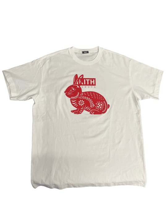 Kith Treats Year Of The Rabbit Vintage Tee White