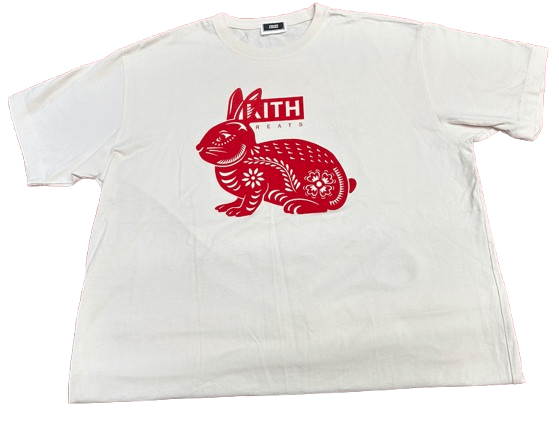 Kith Treats Year Of The Rabbit Vintage Tee Cream