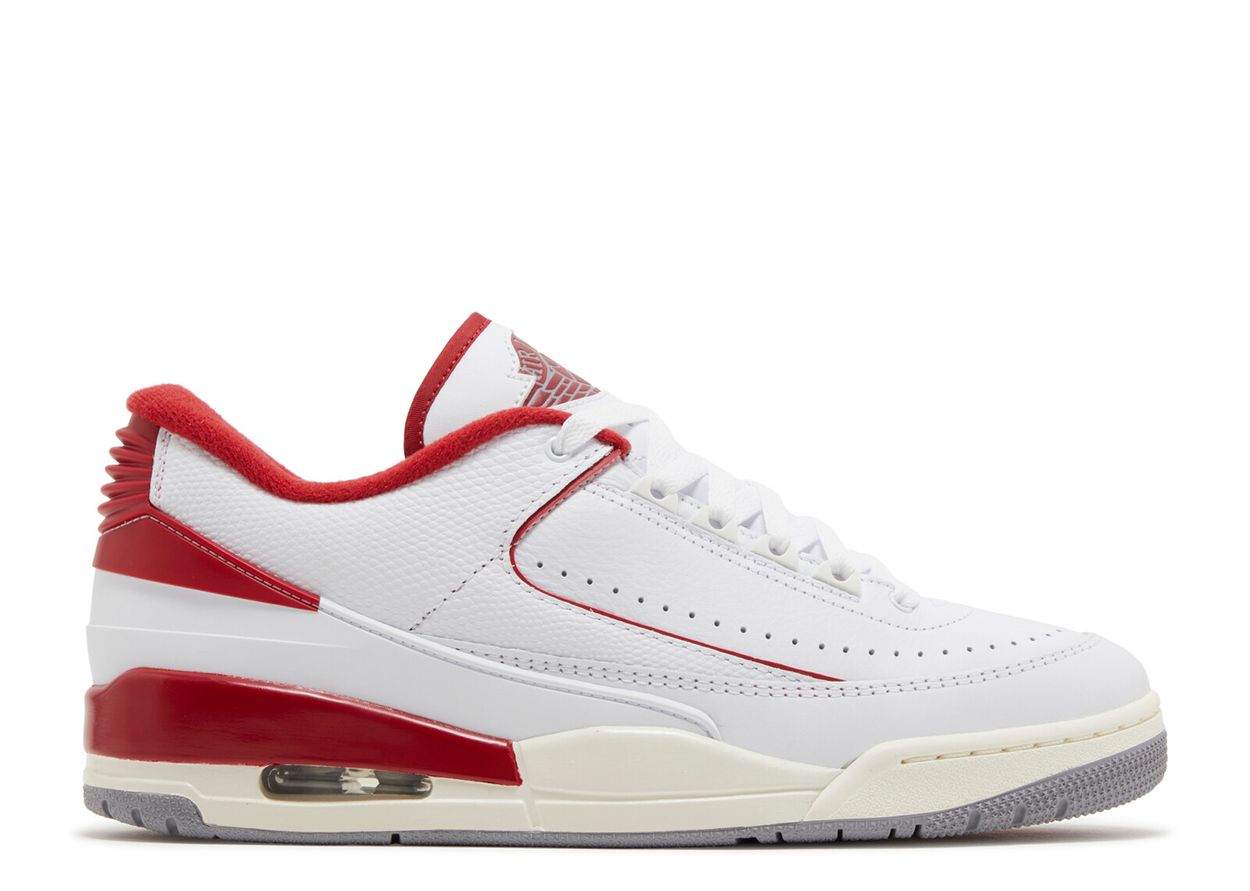 Air Jordan 2/3 White Varsity Red